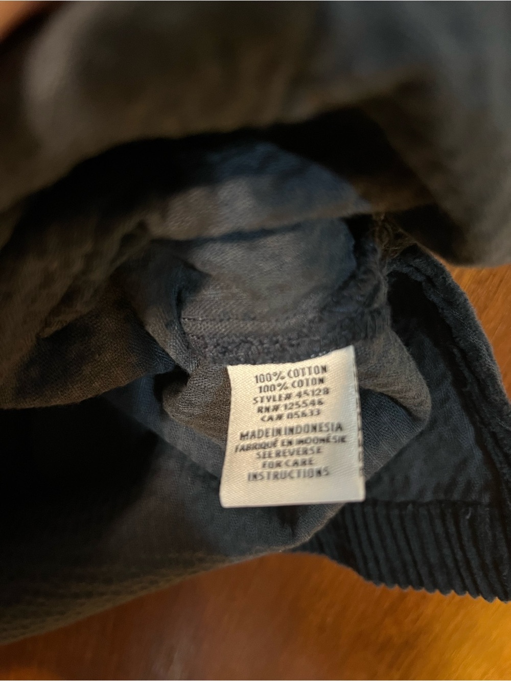 Habitat Black Ribbed Collar Vest - Picture 6 of 6
